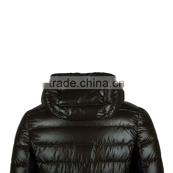 W2015 High Quality Women Slim Long Hooded Parka Jacket photo-5