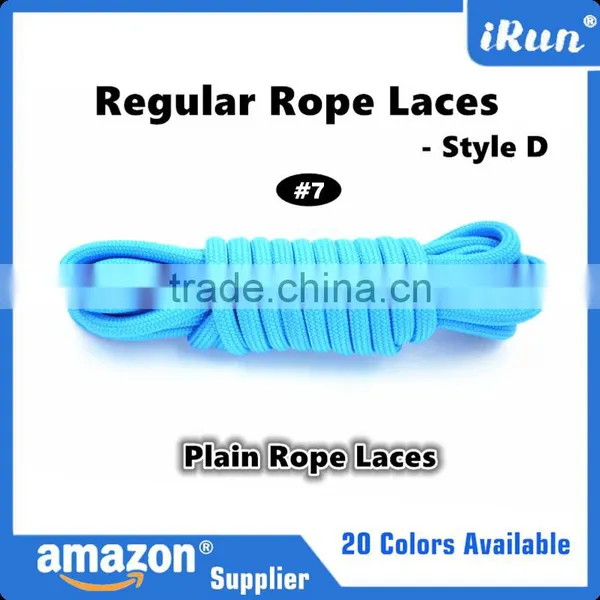 100% Polyester Dark Brown Rope Cord Shoelaces In Stock Fast Delivery - Amazon Yeezy Laces - Candy Youth Lace Color photo-3