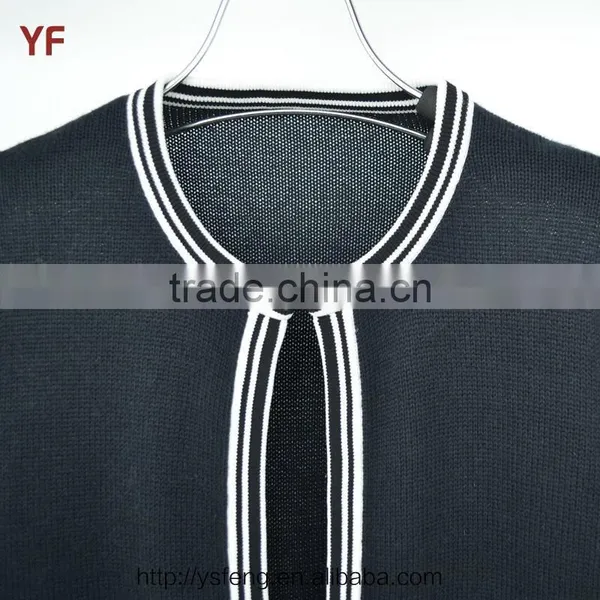 Open Chest Wool Cardigan Sweater Design For Women photo-3