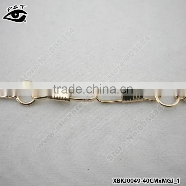 40CM Metal Chain for Handbag in Rose Gold Color photo-2