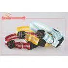Breed Dog LED Pet Collar With Reflective Strip Nylon Coin Cell Battery