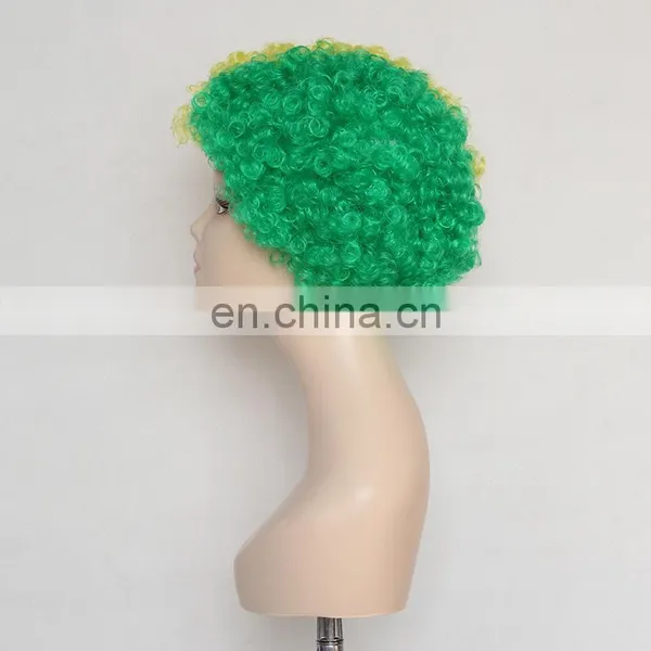 Fan Afro Hair Half and Half Color Wig FGW-0032 photo-3
