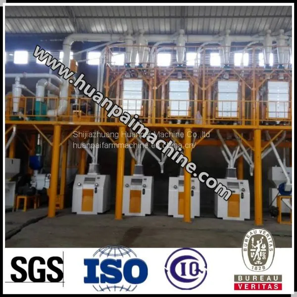 30tpd Maize Flour Milling Machine Small Corn Flour Mill Plant With Best Price in Kenya