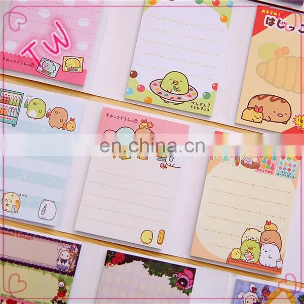 Low MOQ Cute Stationery Online Shopping .Factory Price Customiezd Colorful Cute Mini Sticky Note Pad Book photo-2