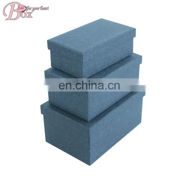 Online Shopping Simple Style Functional Blue Paper Storage Box for Kids photo-4