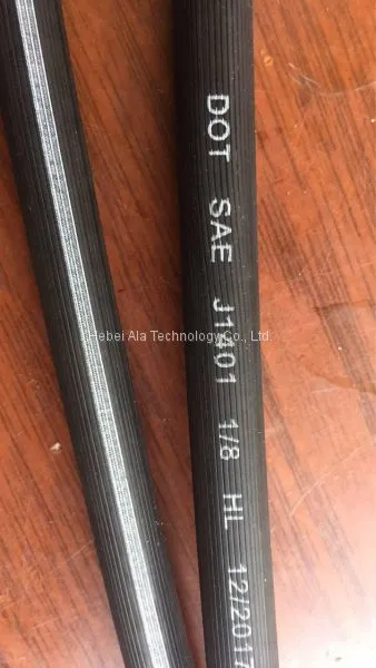 1/8 ''automotive Brake Hose in China 3.2x10.5 Brake Hose SAE J1401 Auto Brake Hose photo-2
