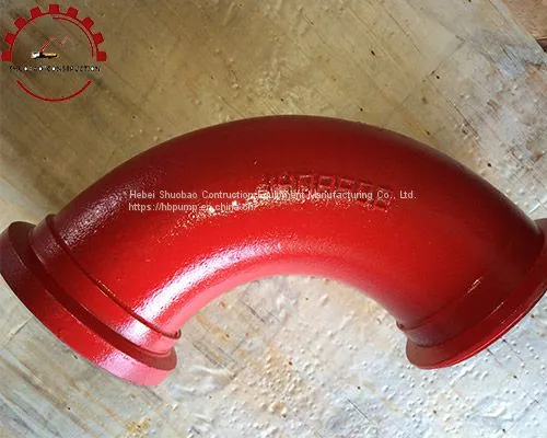 Concrete Pump Parts Hinged Flap Elbow