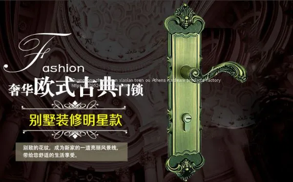 Guangdong Dart Lock Ivory Handle Lock Anti-theft Door Lock Door Door Room Door Lock Zinc Alloy Mute Lock photo-5