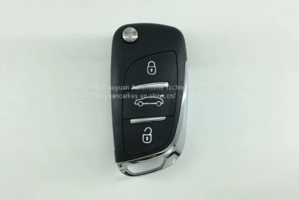 3 Buttons DS Style Citroen 0536 Flip Keys photo-2