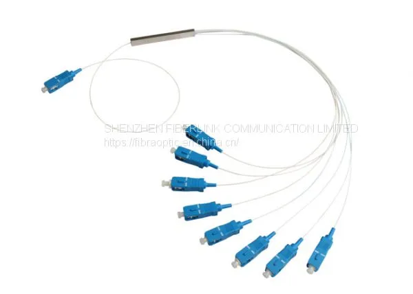PLC Blockless Optic Fiber Splitter