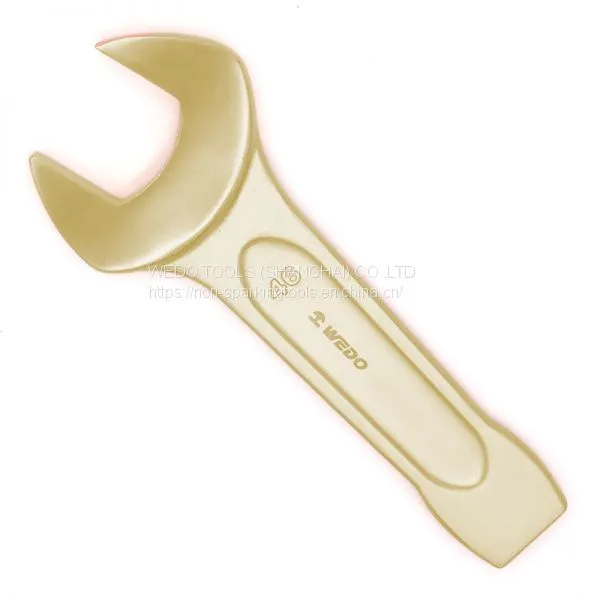 WEDO Non Sparking Aluminum Bronze DIN133 Striking Open End Wrench photo-2