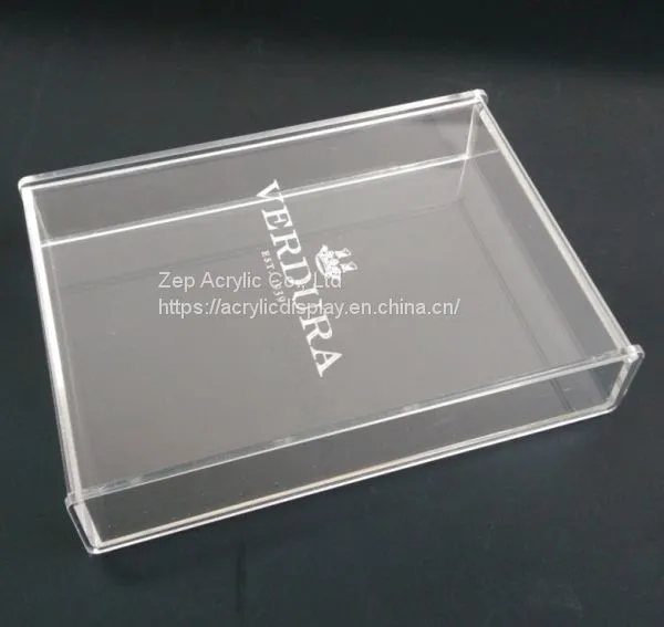 Customized Acrylic Gift Box for Jewelry Packaging Clear Plexiglass Display Box