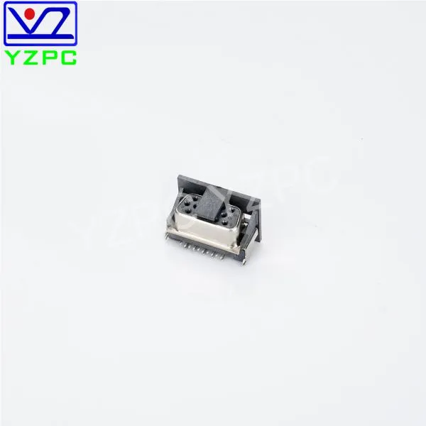 SLIM 15pin Female Right Angle PCB BOARD +CAP Computer Connector Slective Gold Plating CL=3.5mm photo-2