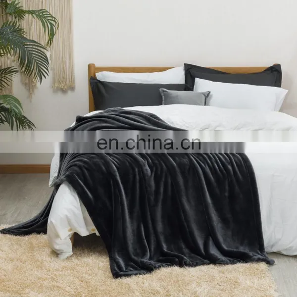 2020 Wholesale Sublimation Lightweight Super Soft Throw Ultimate Flannel Blanket photo-2