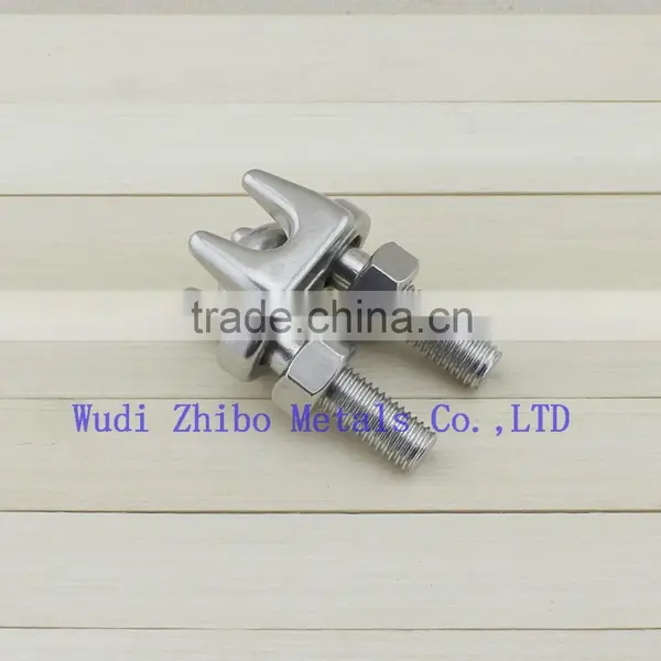 Stainless Steel Wire Rope Metal Cable Clip photo-2