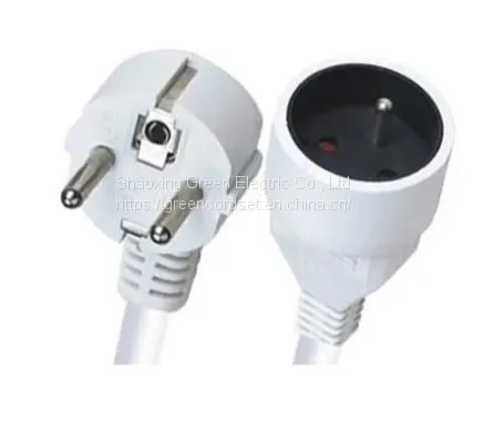 VDE Schuko Power Cord Euro Right Angle Plug Jt003 AC Power Cord photo-2