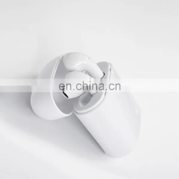 Cheaper and Good Quality i7 I7s Tws Wireless Earbuds With Logo Earphones BT5.0 Black White for Smart Phone Tablet photo-3