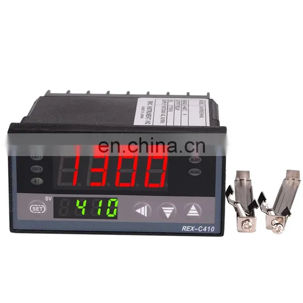 Digital PID Temp Controller REX-C410 48*96mm Horizontal, Input Thermocouple K Relay Output for Heat Temperature Controller photo-2