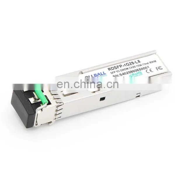 1.25G DWDM SFP 80km 100GHz ITU Grid LC DDM Modules photo-3