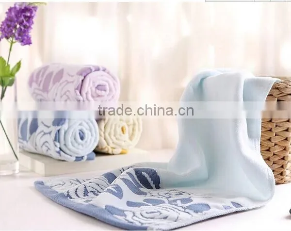 Best Quality Beautiful Design Jacquard Fabric Egyptian Cotton Terry Towel From China Manufactory photo-2