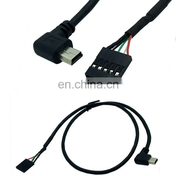 Factory Manufacture 1M USB Speed Extension Lead Cable Dual USB 2.0 A Female to Male Car Panel Flush Mount Cable photo-2