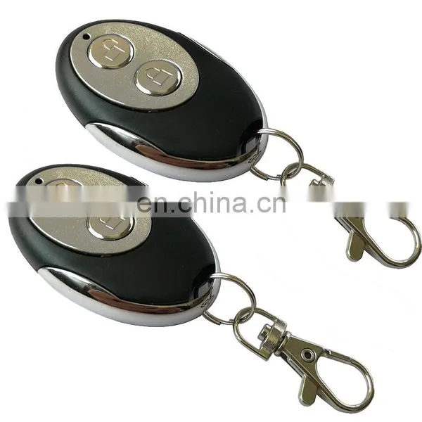 Metal 2 Key 433.92M Learning Code Wireless Remote Control Garage Door Opener Two Button Automatic Door Remote Control photo-5
