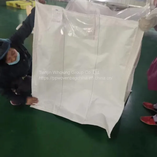 Factory Direct Sales FIBC Dumpster Bag for Construction Waste Garbage Rubbish Bag Skip Bag photo-4