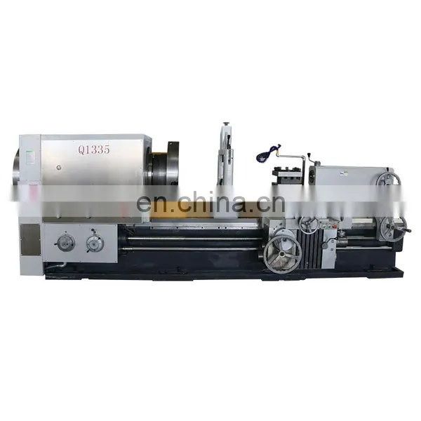 Q1335 (360mm Big Spindle Bore) Pipe Threading Lathe Machine With CE Protection photo-2