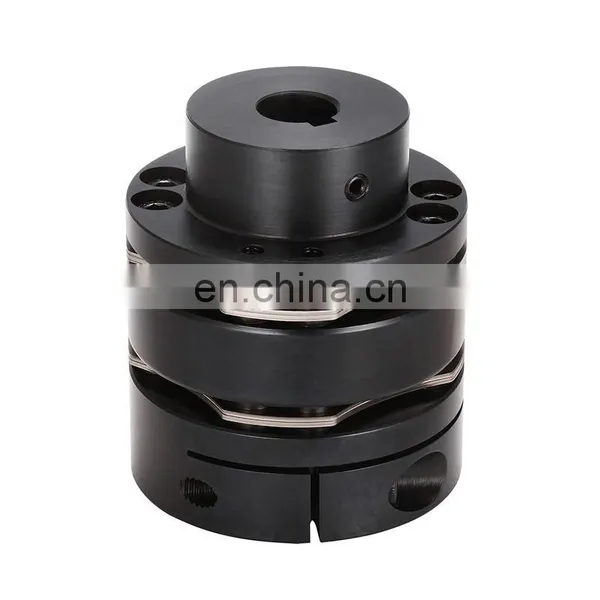 DMB Series Aluminum Alloy High Rigidity Double Disc With Single Step Keyway and Eight Screws Coupling photo-3