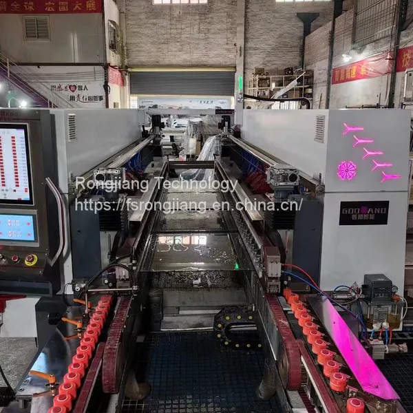 Glass bilateral machine
