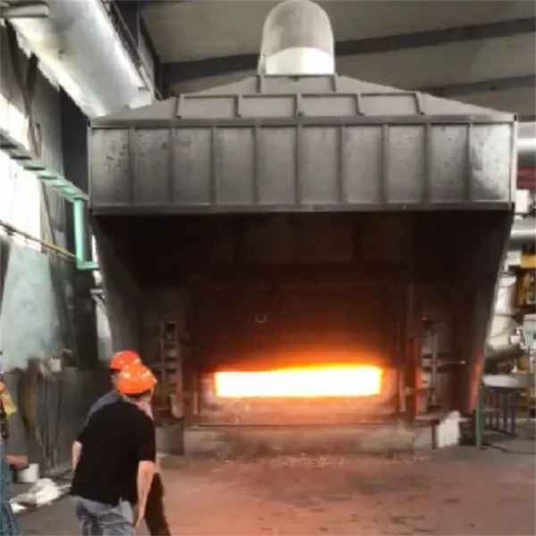 Natural Gas Industrial Gold Iron Sheet Melting Furnace photo-3