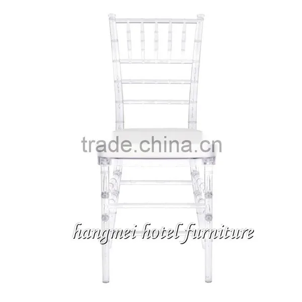 Knocked Down Wedding Clear Resin Chiavari Chair photo-3