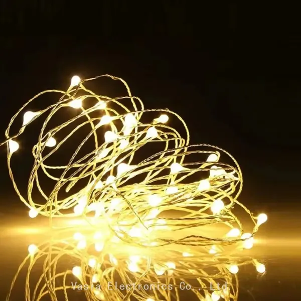 12V Low Voltage 50ft LED String Lights for Landscape Lighting