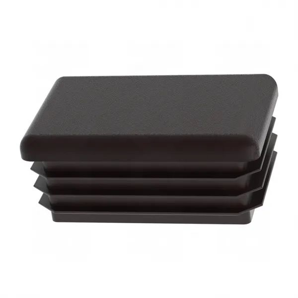 Plastic End Cap for Rectangular Pipe 50mmx25mm 3\