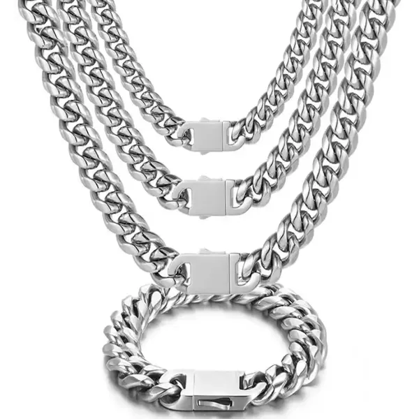 Quality Anti Corrosion New Fashion Electroplating Stainless Steel Jewelry Necklace, Bracelet, Earring, Accessories, Pendants Etc. photo-2