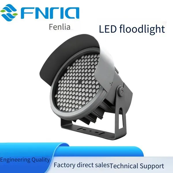 300 Вт светодиодный мощный наружный прожектор, полноцветный круглый прожектор mdx512 600 Вт