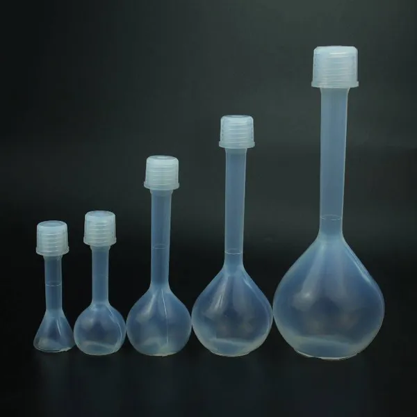 nanjing ruinike technology pfa volumetric flask, imported class a plastic volumetric flask, 100ml, with certificate available, acid and alkali resistant, high temperature resistant, for icp-ms