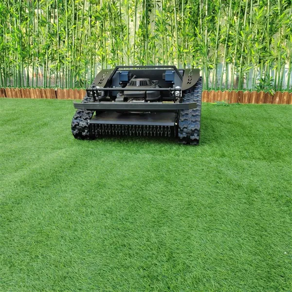 Gasoline Engine Brushless Dc Motor Self-Charging Generator Remote Control Hillside Mower photo-3
