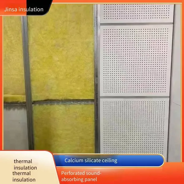 Firewall Board, Perforated Composite Sound-absorbing Board, Dust-proof and Noise-reducing, Long-term Supply, Jin sa