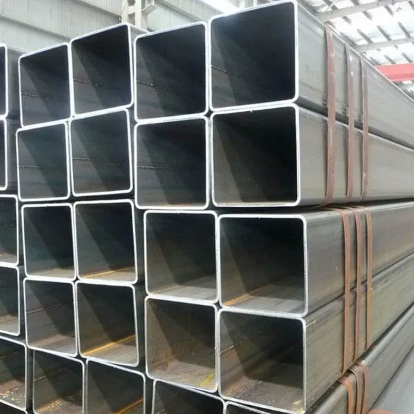 S275jr 1x1 Inch 20mm 30mm Hot-dip Galvanized Mild Steel Square Rectangular Tube Gi Hollow Section Steel Tube photo-4