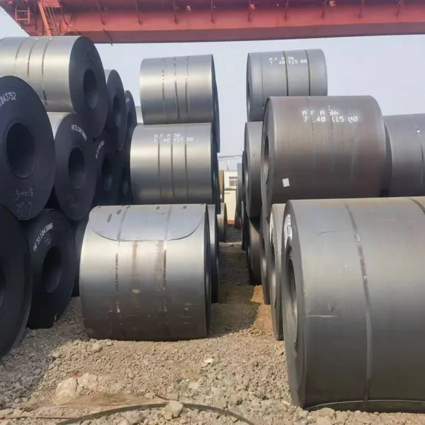 Hot Rolled Mild Steel Coil (SS400 Grade) : Mill Scale Finish, Export Oriented photo-5