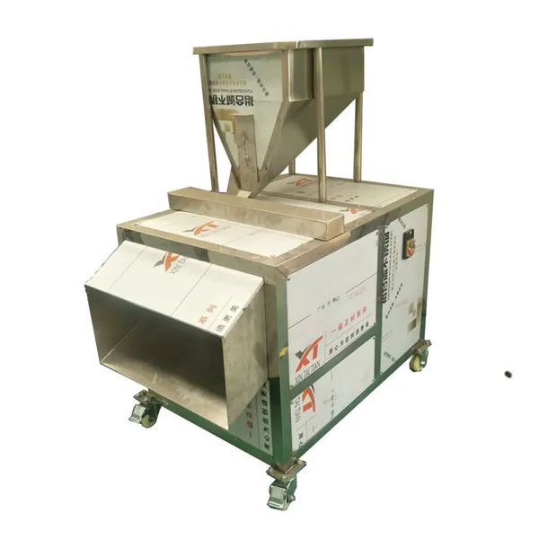 SN-QDMECH Automatic Food Grade Peanut Slicer Machine Peanut Cutting Machine Nut Slicer Nuts Processing Use