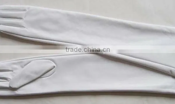 Leather Long Gloves for Women Lambskin and Cashmere Lined photo-2