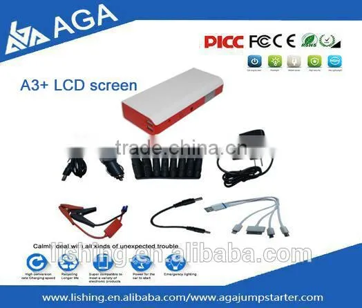 New Innovative A3 Plus Portable Back up Power Bank and Car Jump Starter With Intelligent LCD photo-5