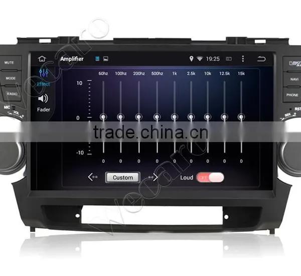 Wecaro WC-TH1062 Android 4.4.4 Car Stereo 10.1" 2 Din for Toyota Highlander Android Car Dvd Radio GPS 1080p 2008-2014 photo-4