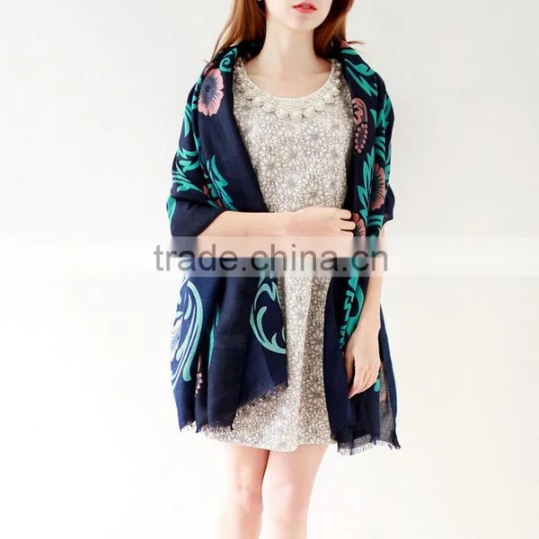 Wholesale Lady Scarf Winter Fashion Women Shawl photo-4