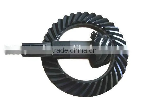 Forging/casting Steel Spiral Bevel Large Girth Gear and Shaft
