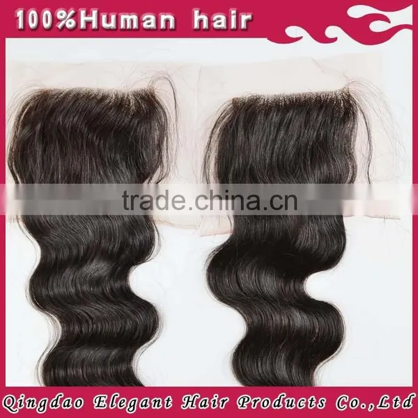 Bayonne Style 24" Color #4 Deep Wave Middle Part 100% Brazilian Full Lace Human Hair Wigs photo-3
