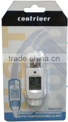 IPX7 Approval LED Alert Digital Shower Head Thermometer photo-4