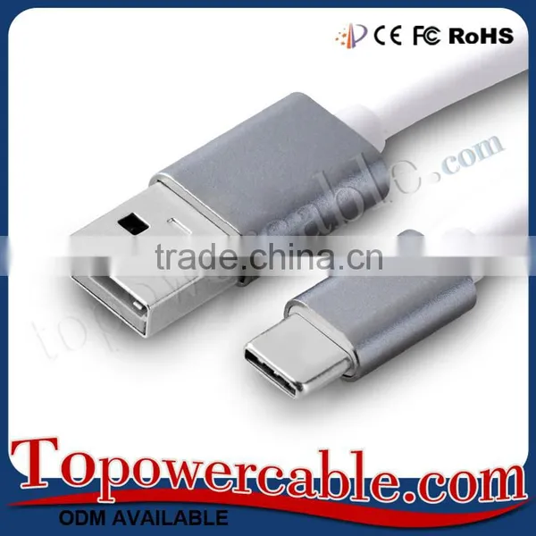 New Products 2016 Flat Noodle Design Type C USB Data Cable For MacBook 12-inch photo-3